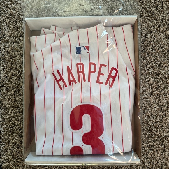 Philadelphia Phillies Nike Jersey Bryce Harper - Picture 13 of 14